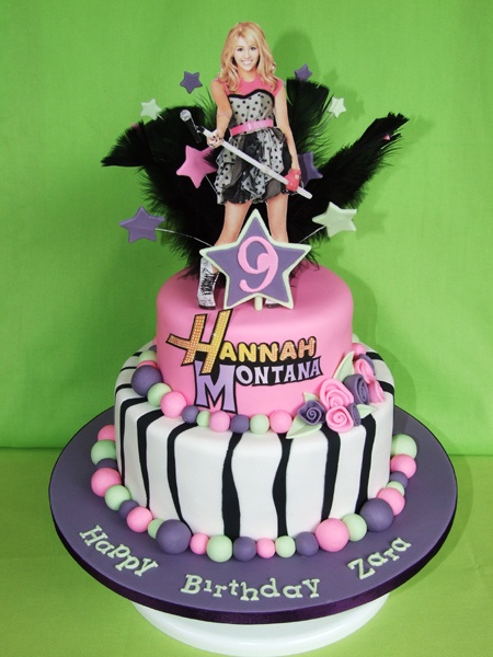 Hannah Montana Birthday Cake Ideas