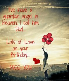 Happy Birthday to Your Dad in Heaven