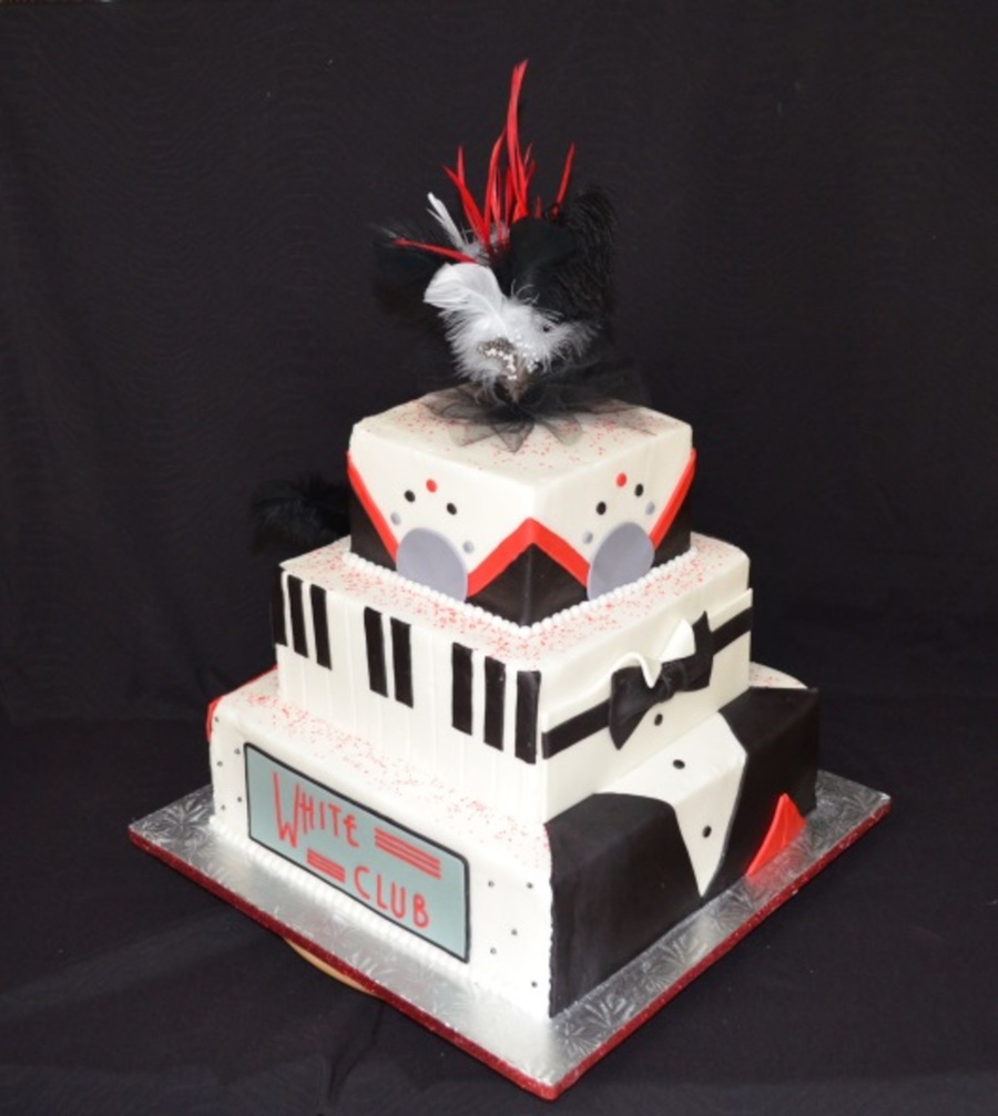 Harlem Nights Theme Party Cakes