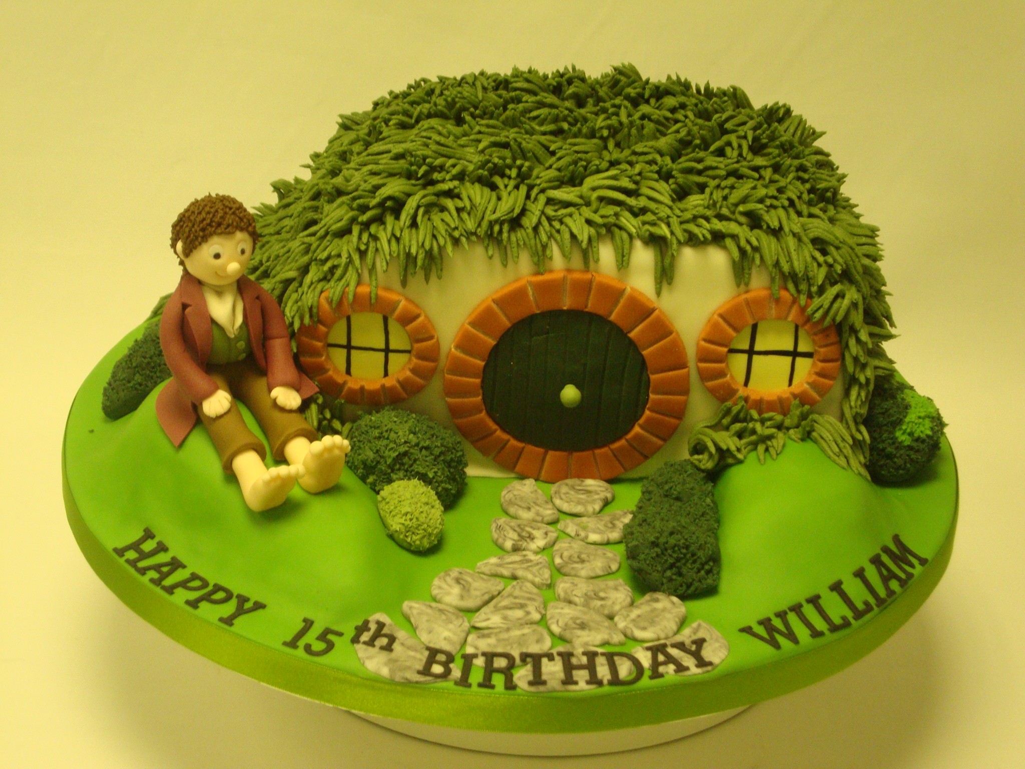 Hobbit House Cake