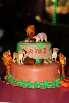 Hog Hunting Birthday Cakes