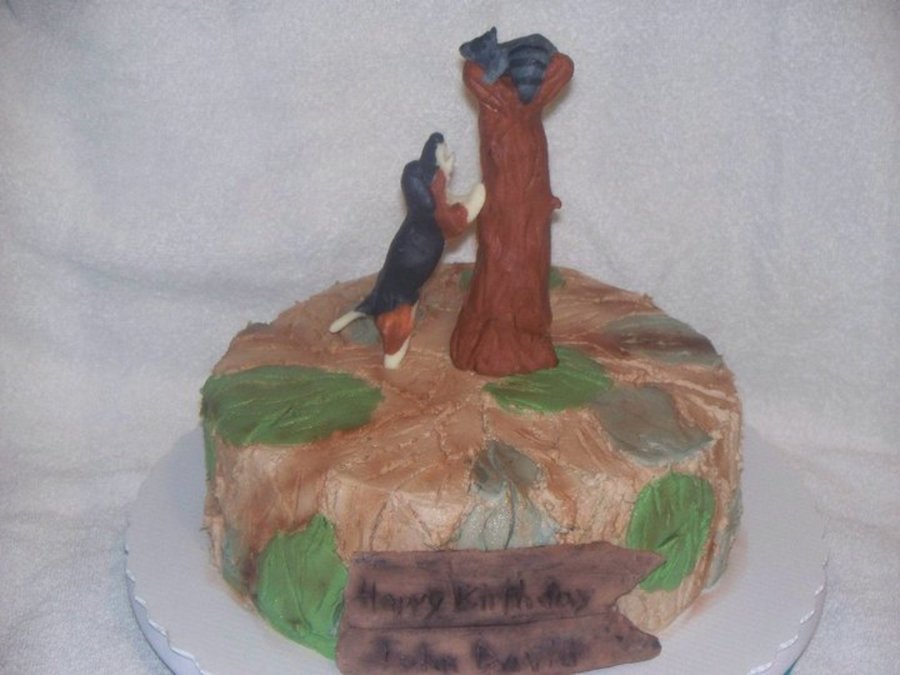 Hunting Birthday Cake