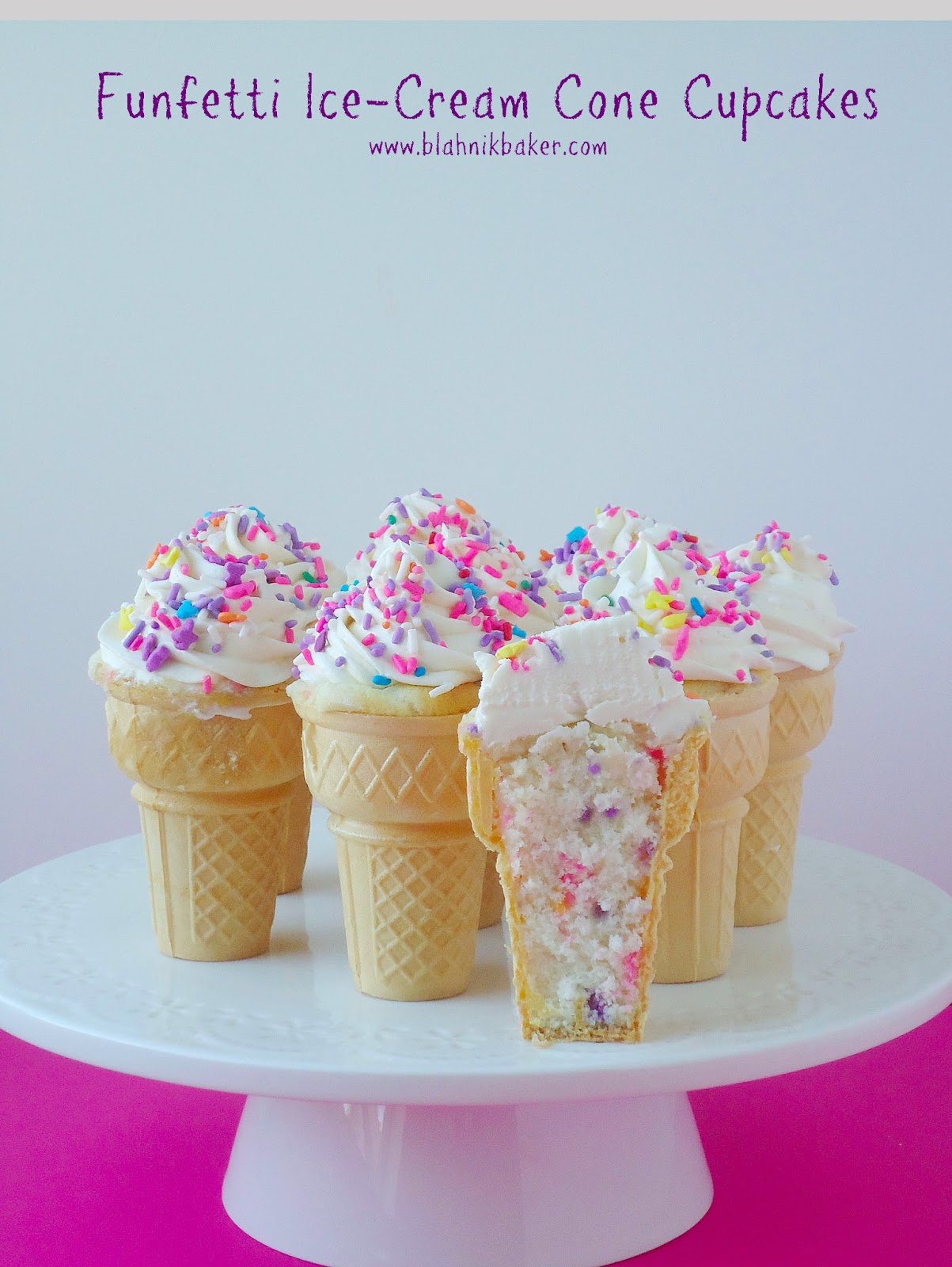 Ice Cream Cone Cupcakes