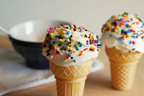 Ice Cream Cone Cupcakes