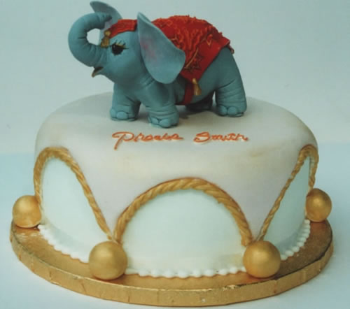 Indian Elephant Birthday Cake