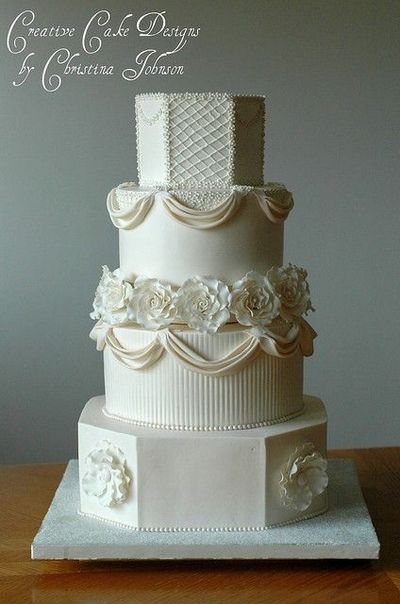 Jessica- Buttercream Wedding Cake