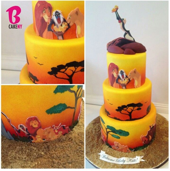 Lion King Cake