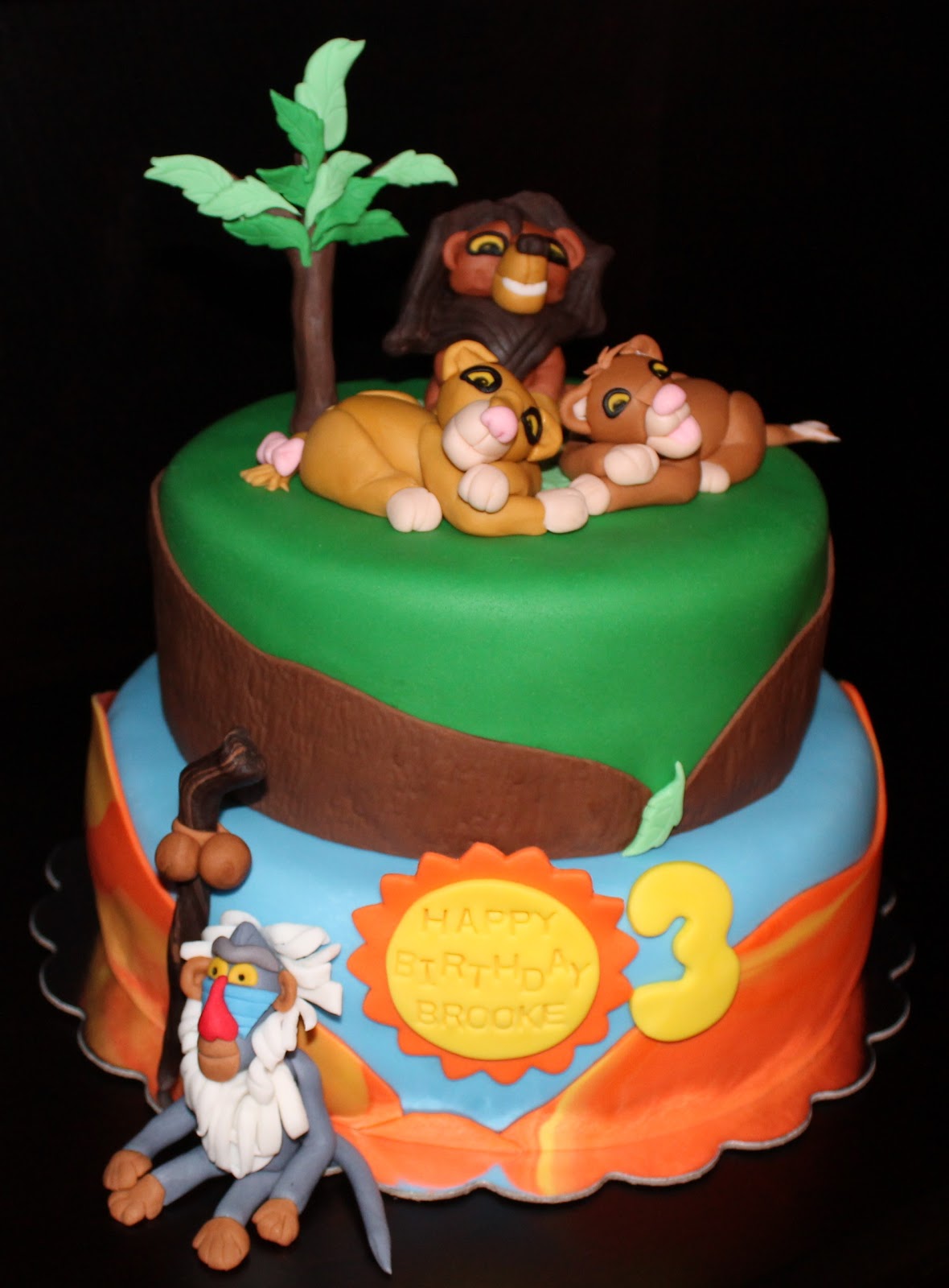 Lion King Cake