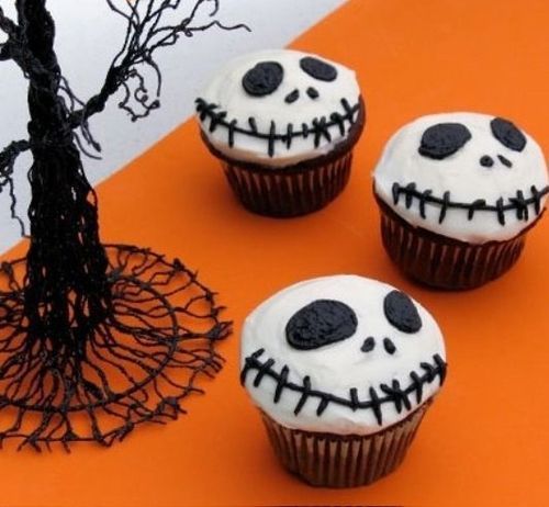 Make Jack Skellington Cupcakes