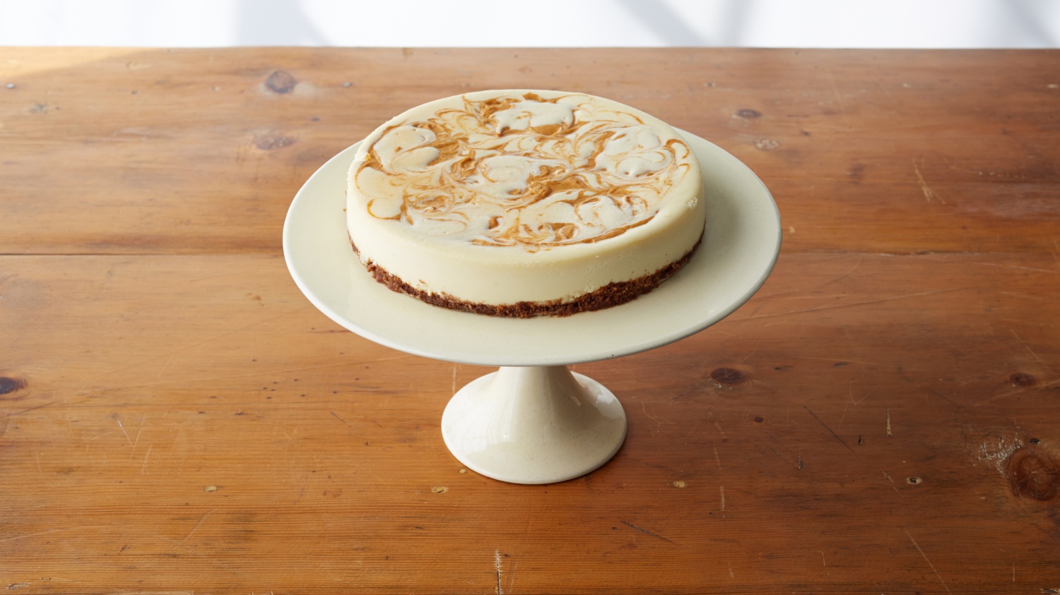 Martha Stewart Pumpkin Swirl Cheesecake