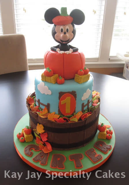 Mickey Mouse 1st Birthday Cake