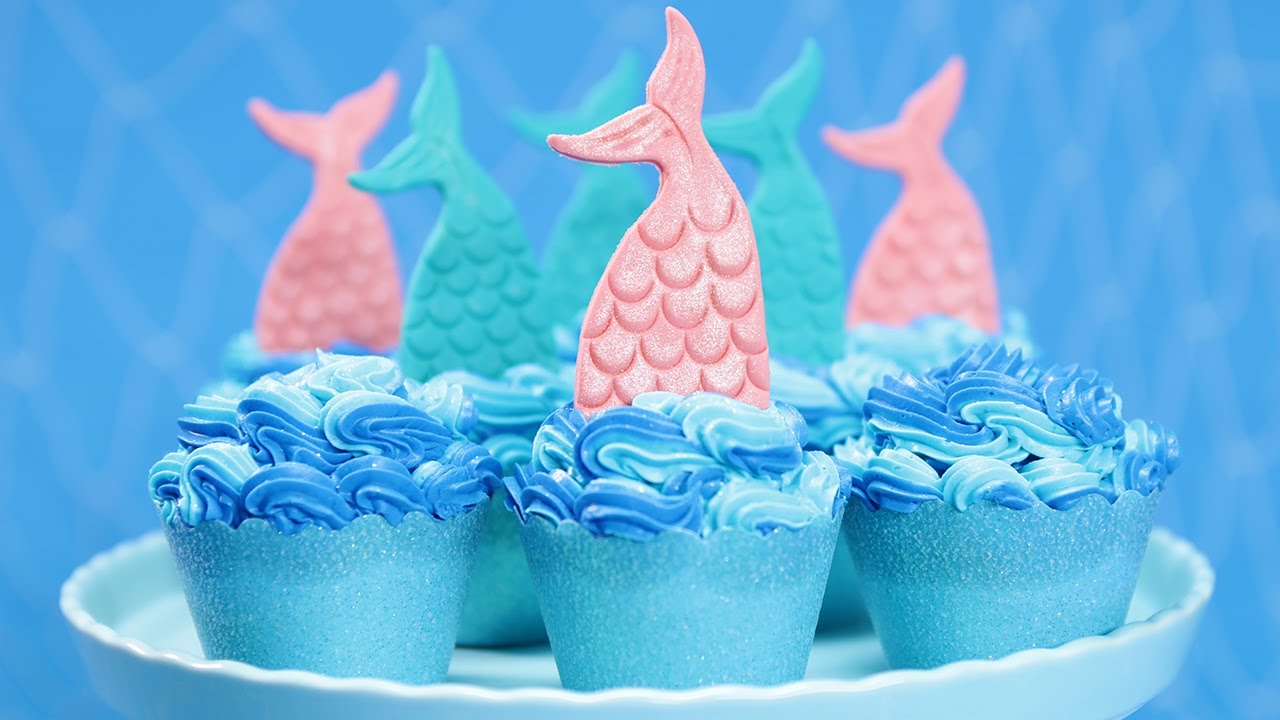 Pinterest Mermaid Cupcakes