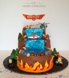 Planes Birthday Cake