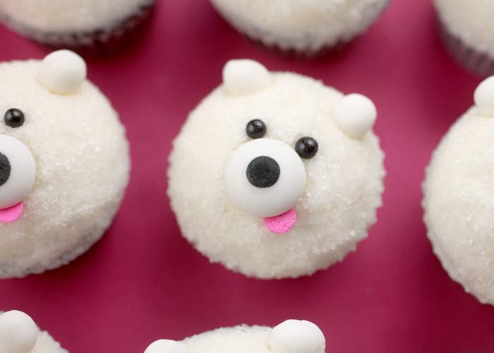 Polar Bear Cupcakes