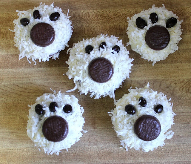 Polar Bear Cupcakes