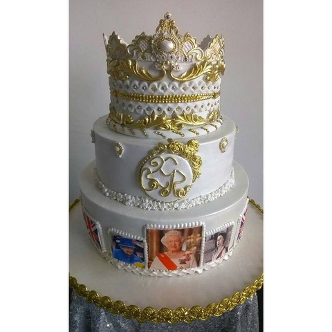 Queen Elizabeth II Birthday Cake