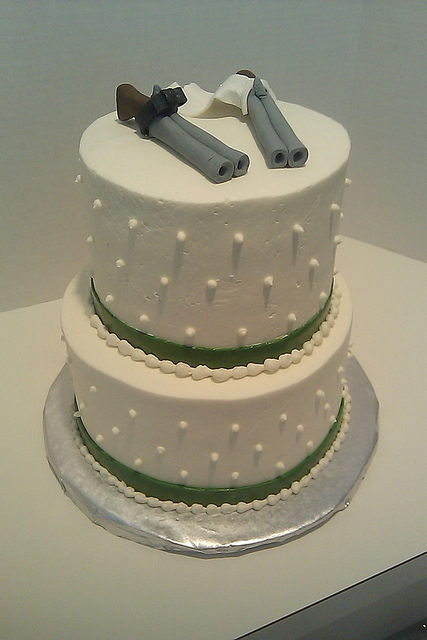 Shotgun Wedding Cake