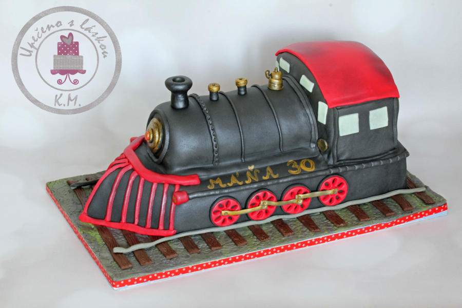 Steam Locomotive Cake