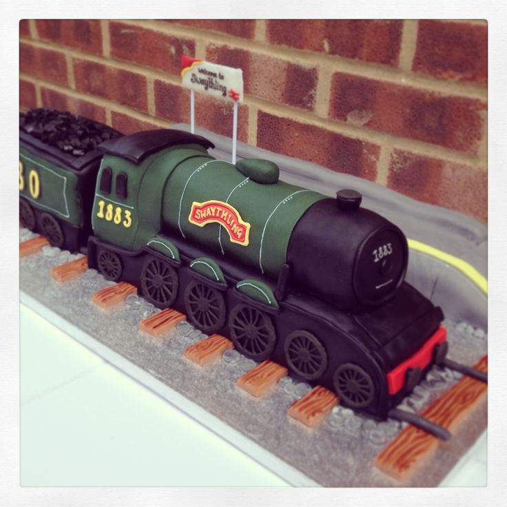 Steam Train Cake