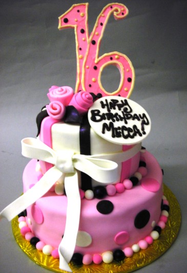 Sweet 16 Birthday Cake Idea