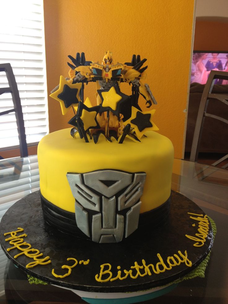 Transformers Birthday Cake Idea