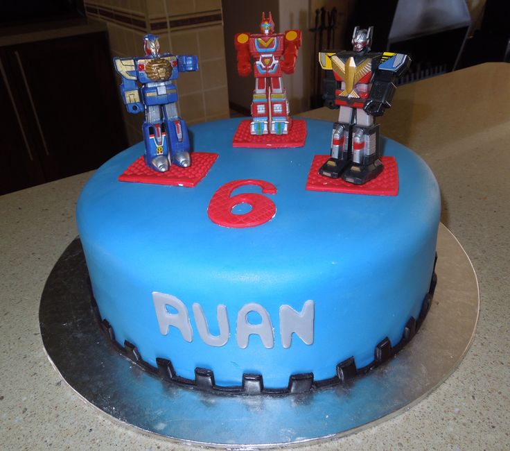 Transformers Birthday Cake