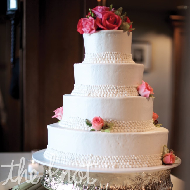 Vanilla Buttercream Wedding Cake Designs