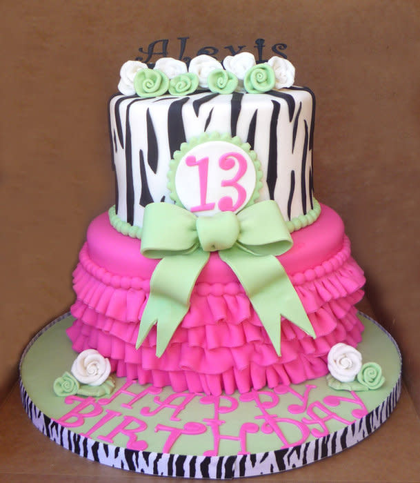 13th Birthday Cake