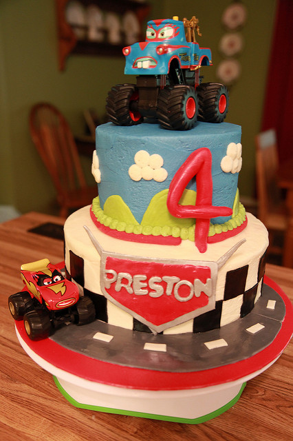 4 Year Old Boy Birthday Cake