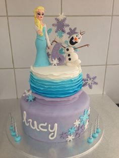 9 Photos of Girl Frozen For 6 Years Old Birthday Cakes