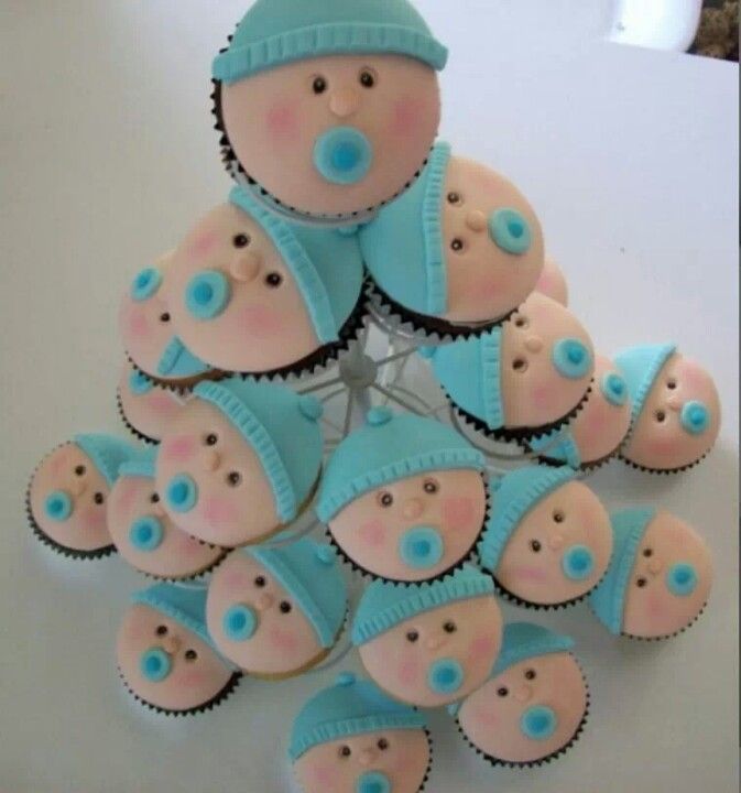 Baby Shower Cupcakes