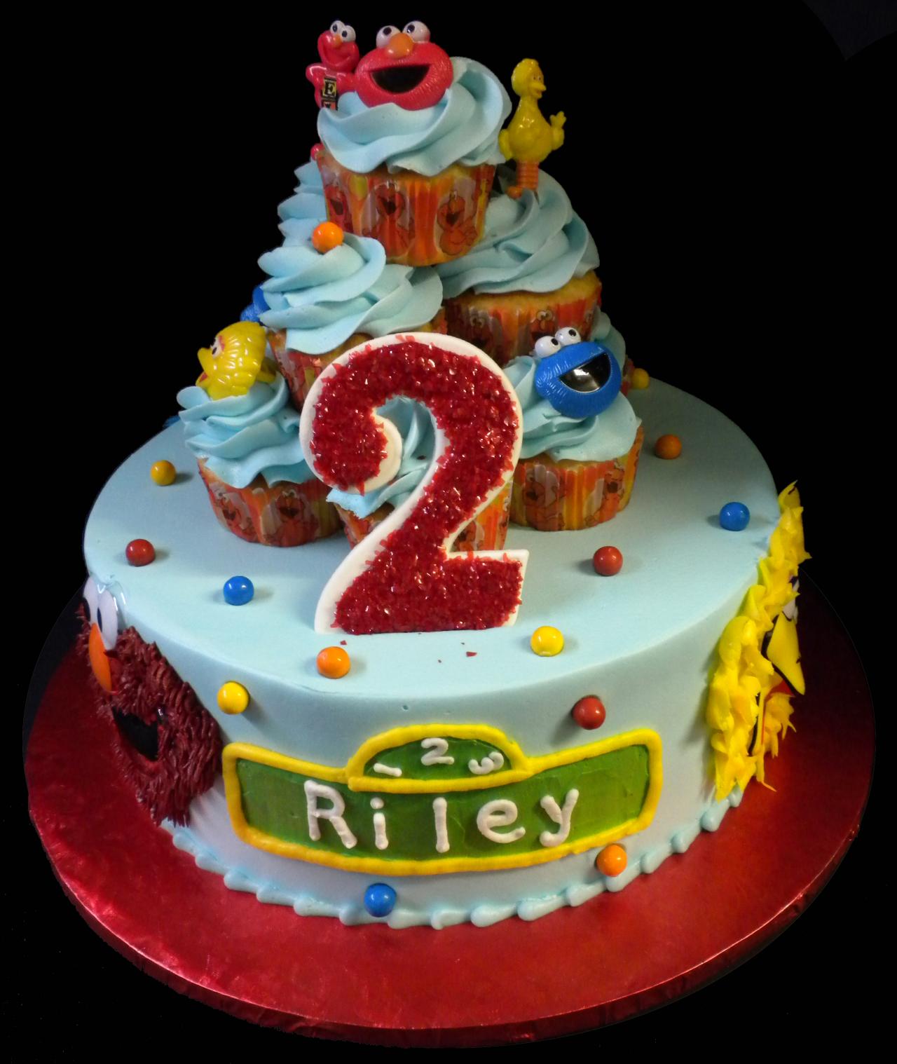 Birthday Cakes for a Sesame Street Characters