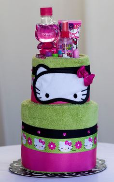 Birthday Towel Cake Ideas