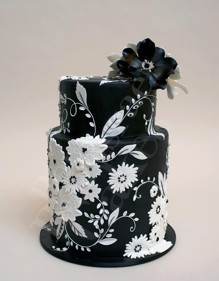 Black and White Cake