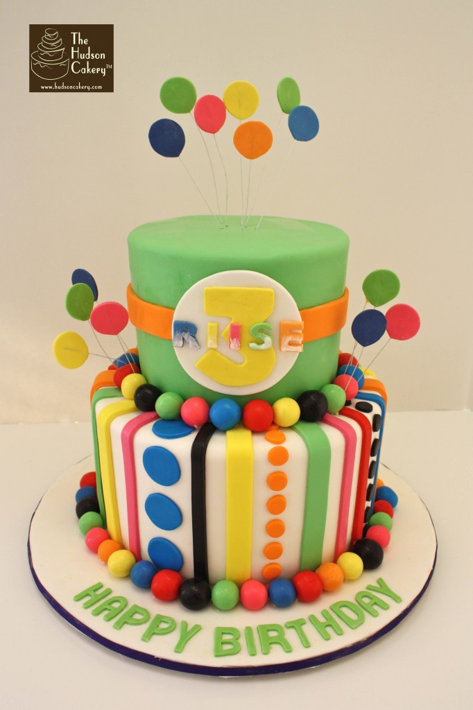 Bright Birthday Cake