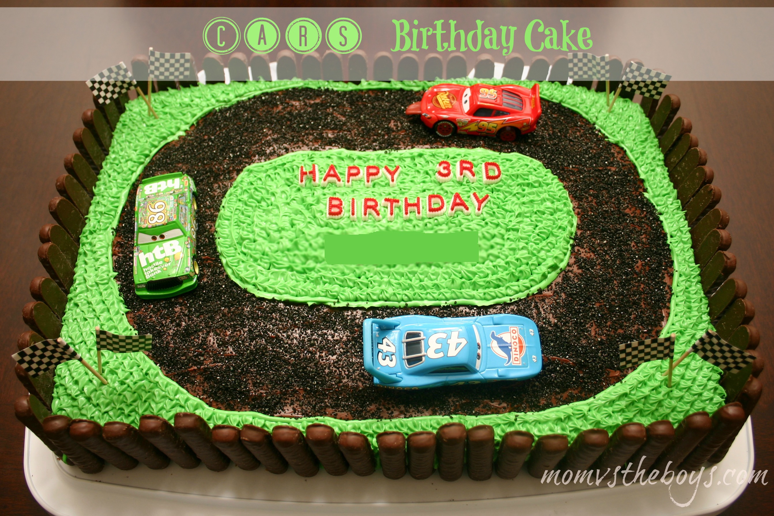 Cars Birthday Cake