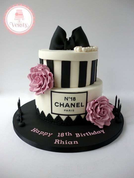 Chanel Birthday Cake Ideas