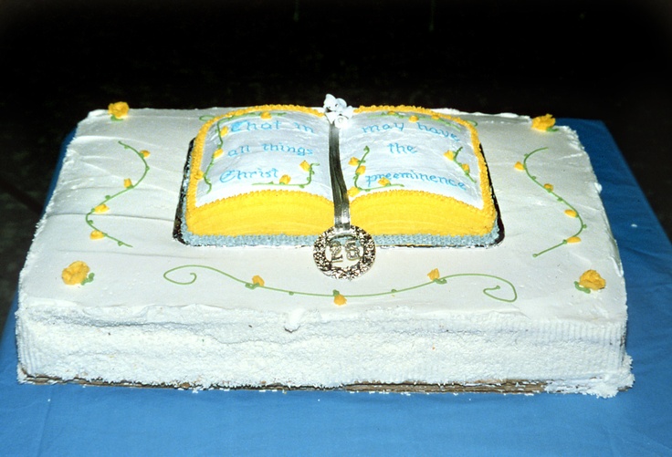 Church Anniversary Cake