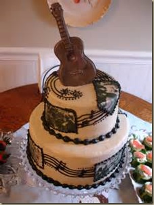 Country Music Birthday Cakes