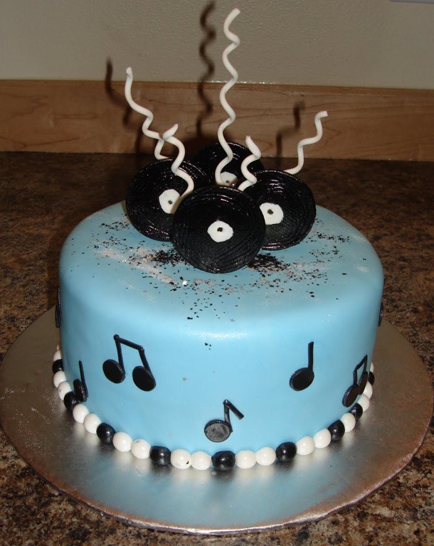 Country Music Birthday Cakes