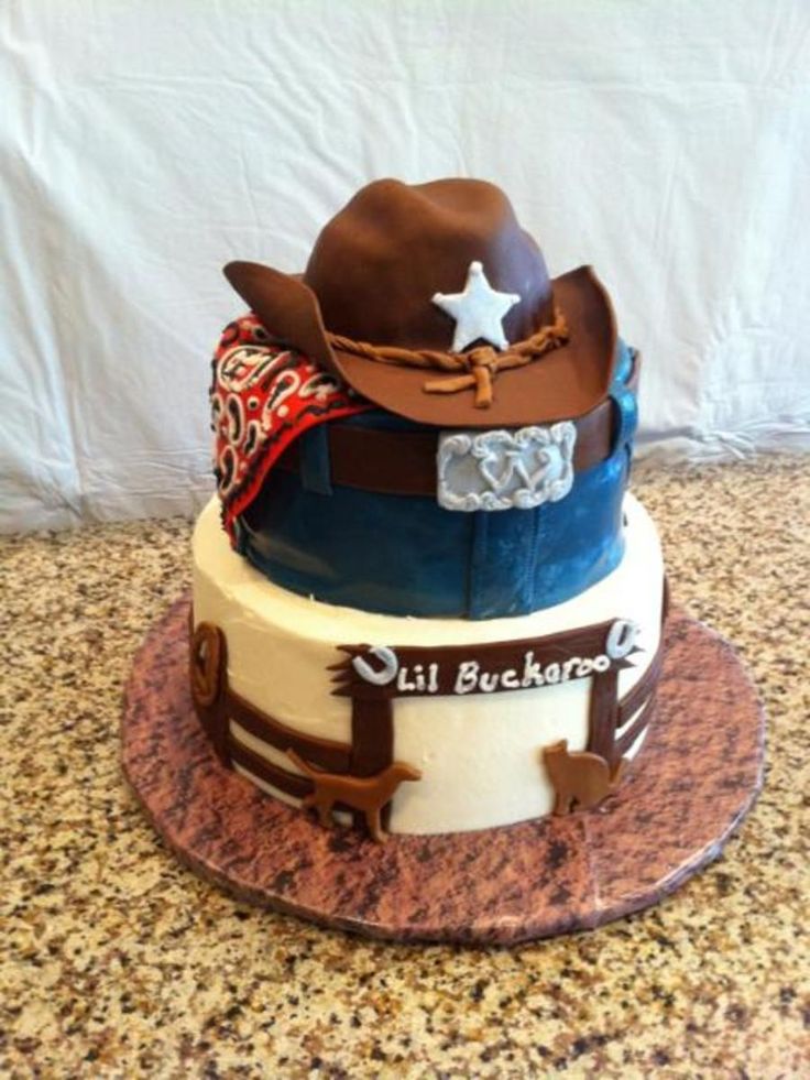 Cowboy Baby Shower Cake Ideas