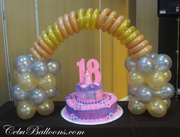 Debut 18th Birthday Cake