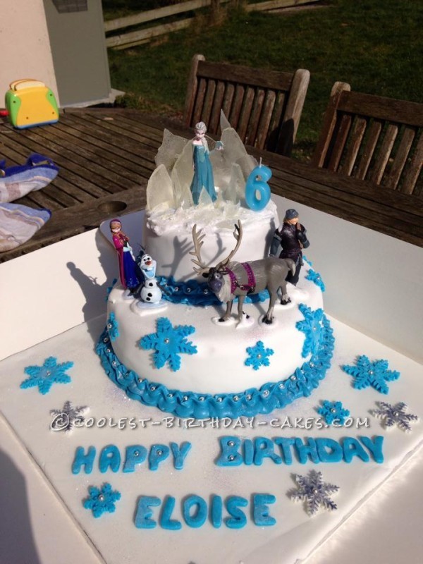 Disney Frozen Birthday Cake