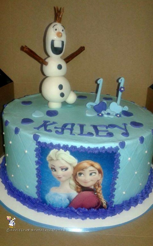 Disney Frozen Birthday Cake