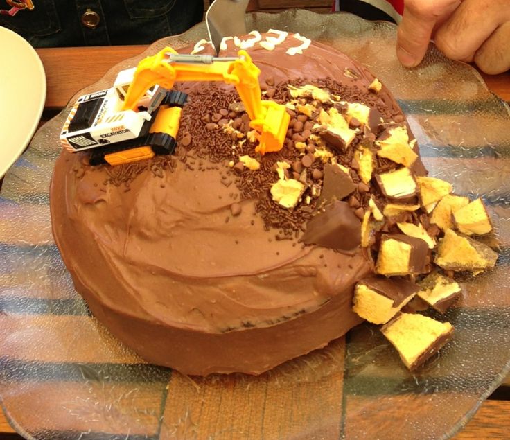 9 Photos of Easy Homemade Birthday Cakes For Boys