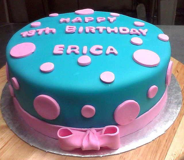 Erica Birthday Cake