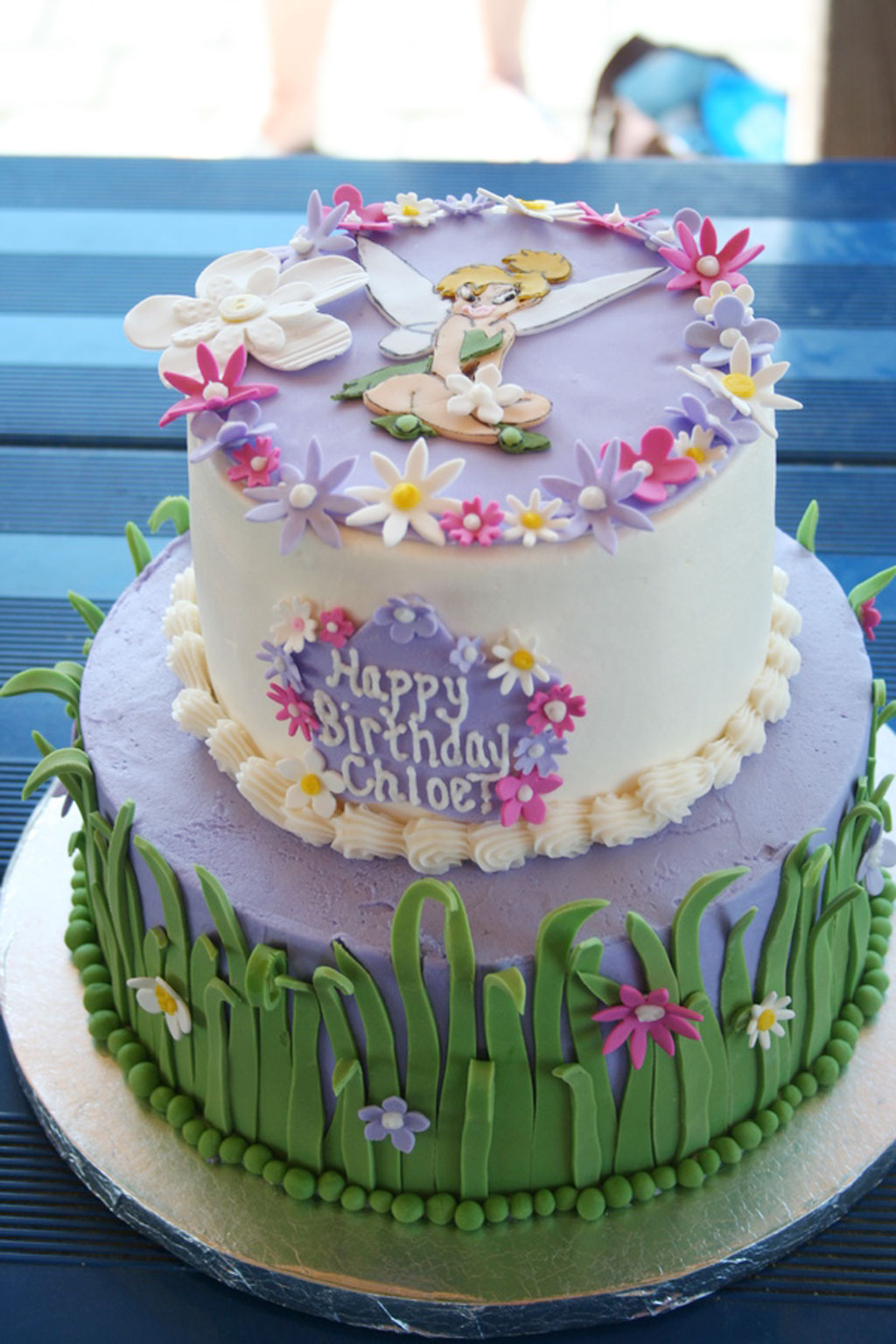 Flowers Girl Birthday Cakes