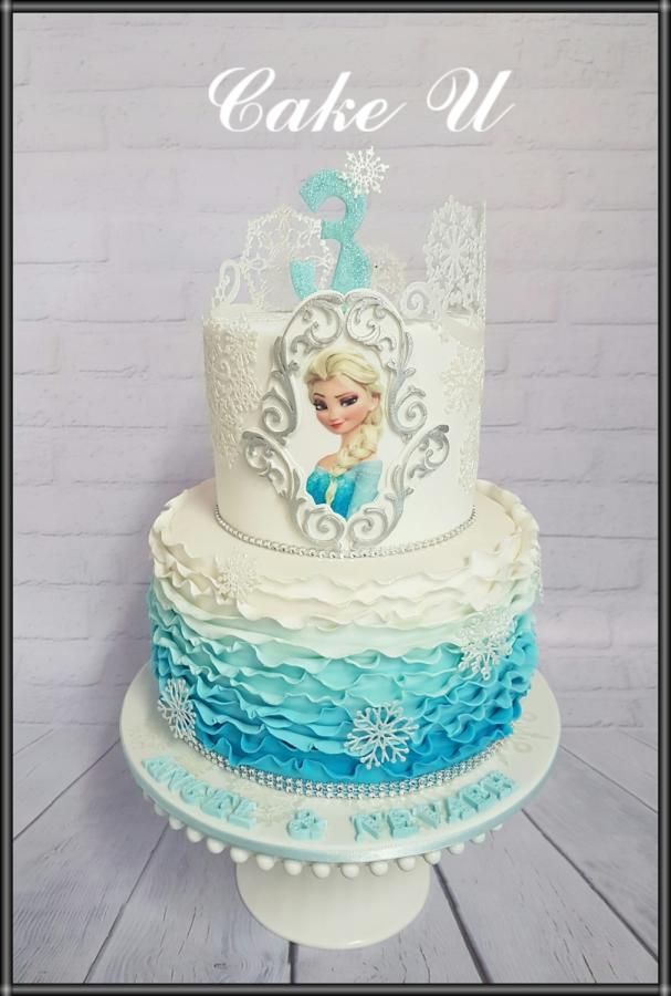 Frozen Themed Cake