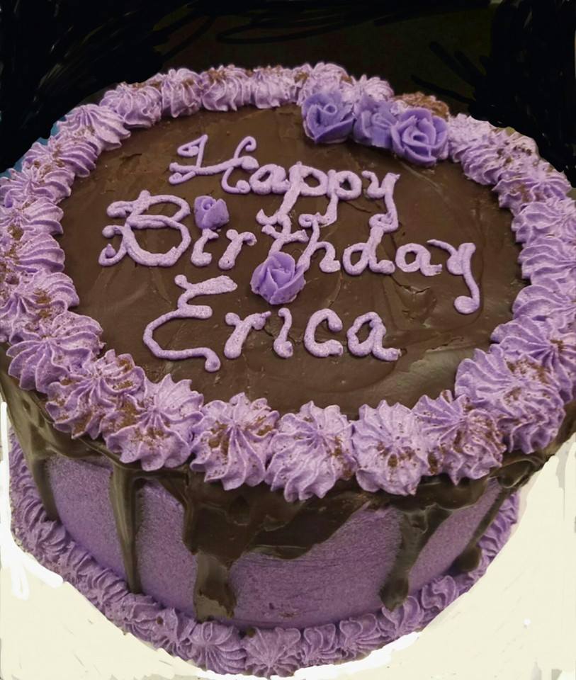 Happy Birthday Erica Cake