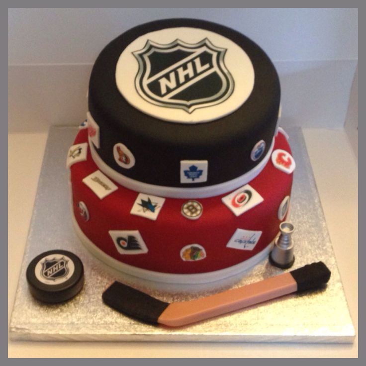 Hockey Birthday Cake